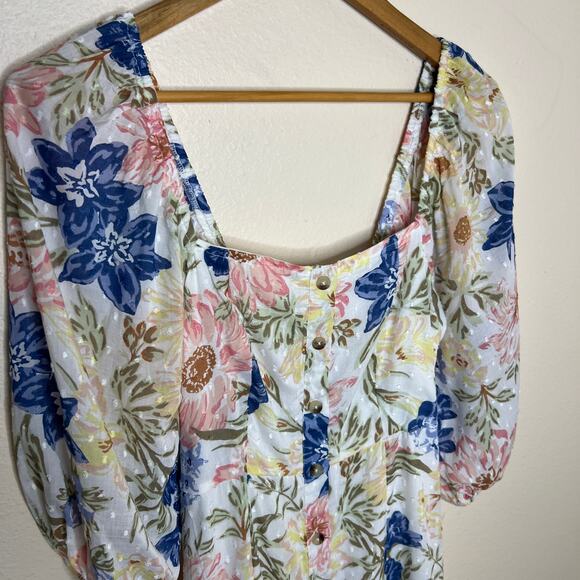 Billabong Floral Dreamer Maxi Dress Medium - Picture 3 of 14